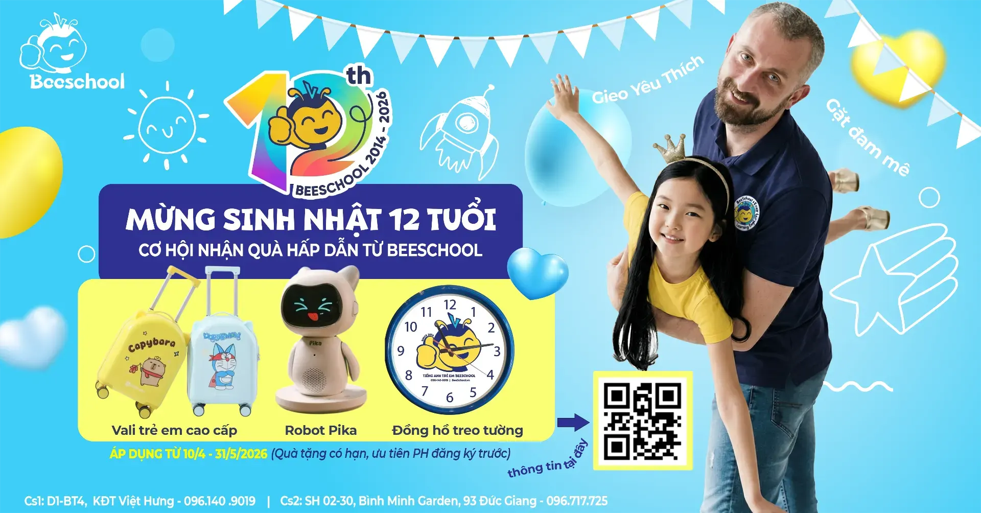 12 năm gieo yêu thích – Hành trình nuôi dưỡng đam mê học tiếng Anh